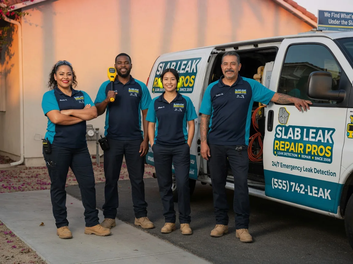Slab Leak Repair company in Nuevo, CA